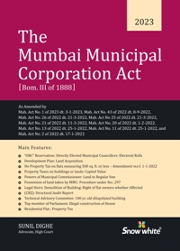 The Mumbai Municipal Corporation Act ( H / B)